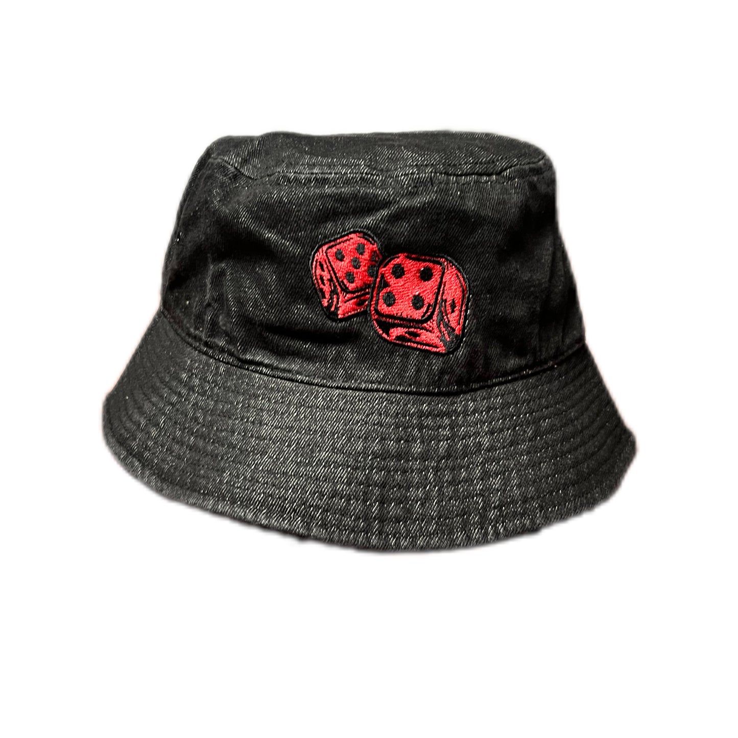 Black Denim Bucket Hat